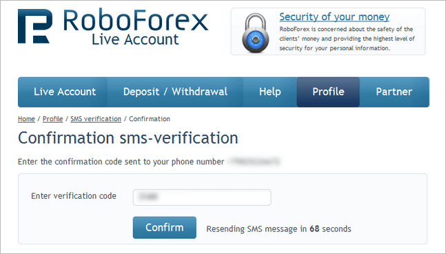Take control over your Live Account